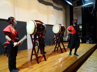 Japanese drum lesson for international students