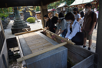 Walking around the Ueno area