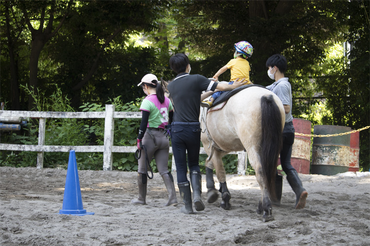 馬とふれあう会